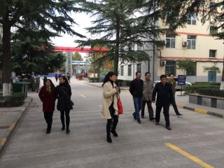 杭州市電子信息職業學校來我院考察交流